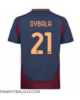 AS Roma Paulo Dybala #21 Tricou Fotbal Replică 2024-25 Barbati Treilea